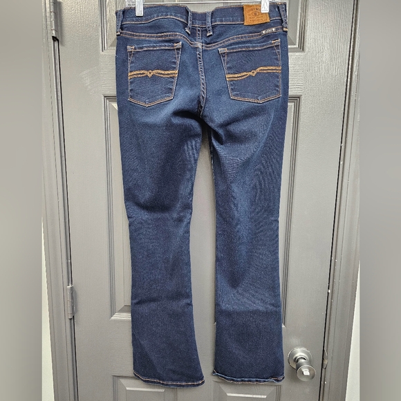 Lucky Brand Charlie Baby Boot Denim Jean Size 6/28 - Picture 5 of 8